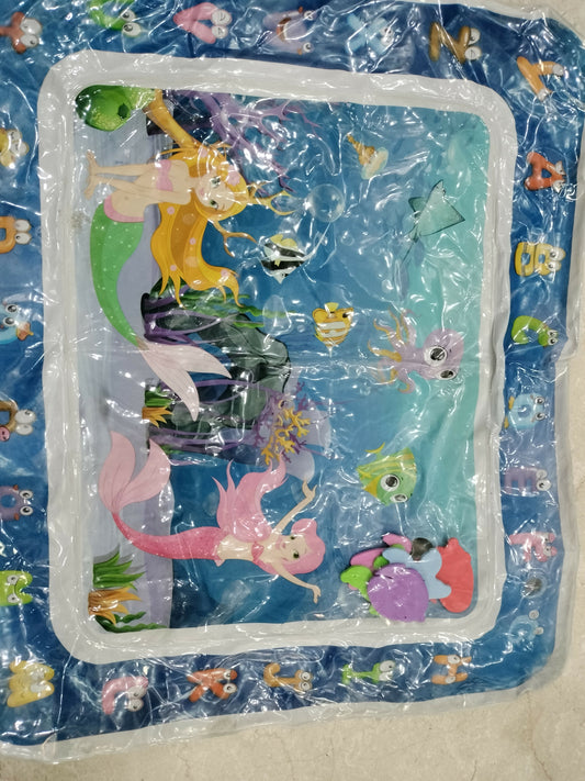 Tummy time water mat