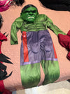 Hulk Character Kids Costume With Mask