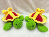 Crochet Turtle Soft Toy – Handmade, Cuddly & Baby-Safe Plush