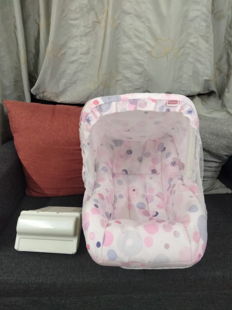 BABYHUG Spring 5 In 1 Carry Cot- Pink - PyaraBaby