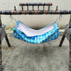 Teak Wood Cradle for Baby (Includes Cloth), Dimensions: L53×W32×H42 inches