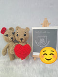 Crochet Handmade Couple of Pooh - PyaraBaby