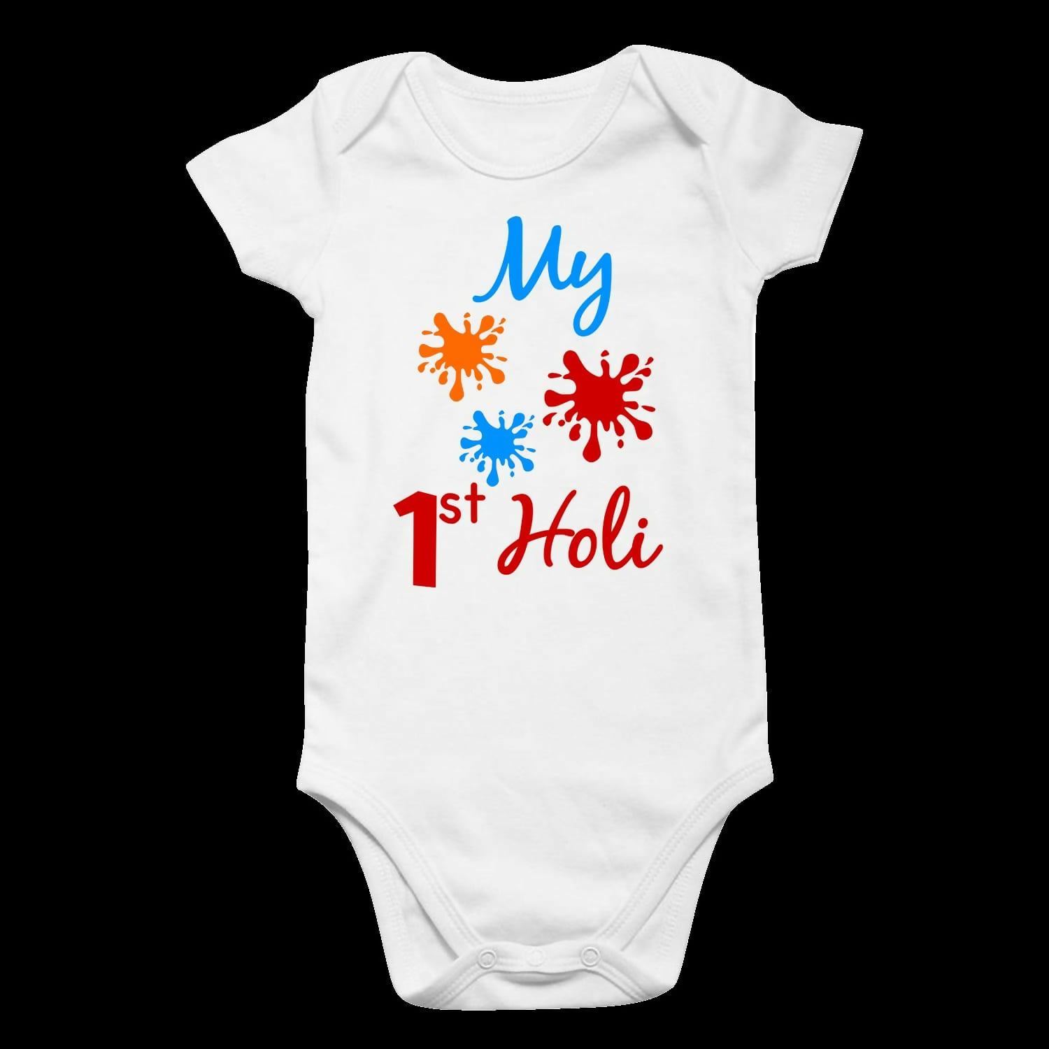 Holi Special Baby Rompers