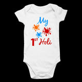 Holi Special Baby Rompers