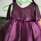 Adorable purple dress/frock for baby girls – comfortable, stylish, and perfect for any occasion. Soft fabric for ultimate ease.