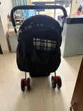 Baby Stroller with a lightweight foldable frame, reclining seat, adjustable canopy, 5-point safety harness, smooth wheels, and spacious storage basket for safe and comfortable everyday travel.