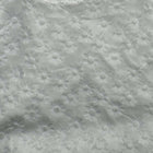 Close-up of textured gray fabric