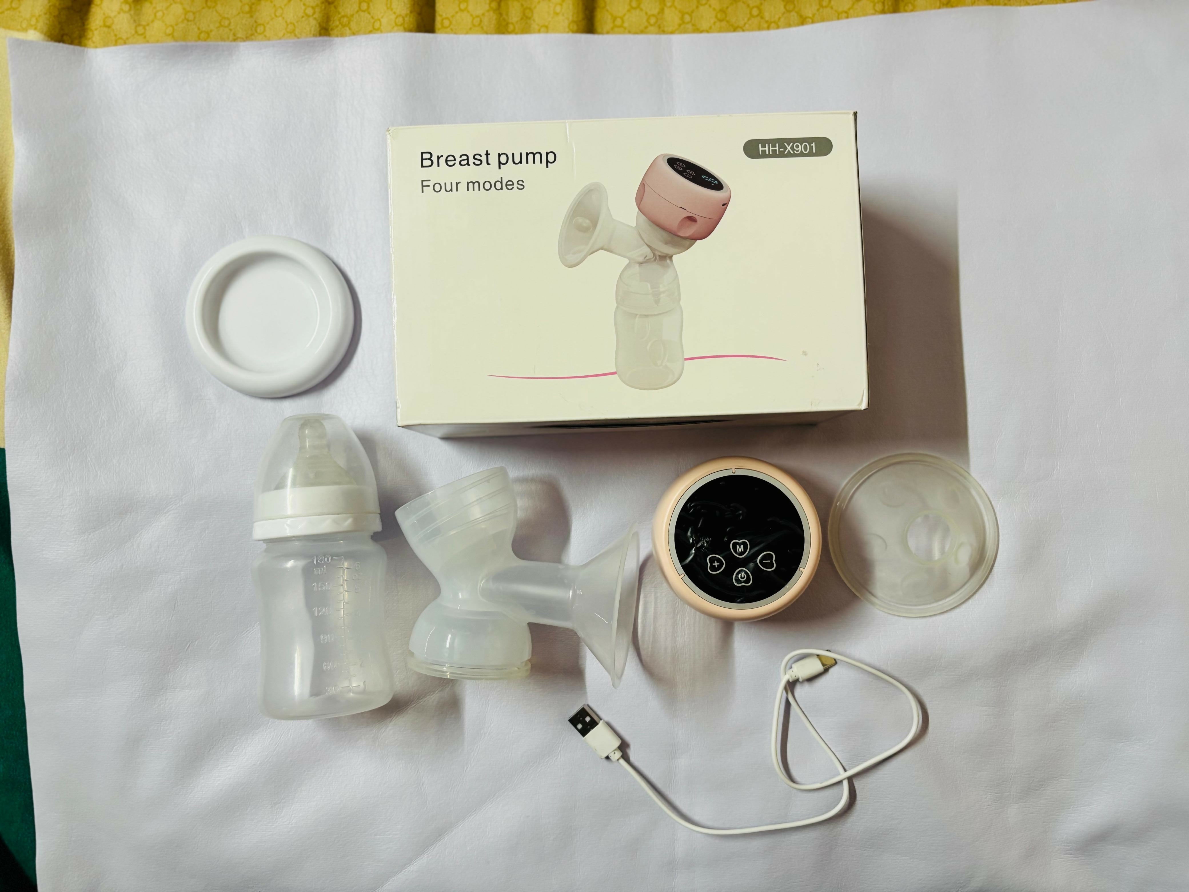 Electric breast pump – efficient, comfortable, and quiet milk expression support for breastfeeding moms.

