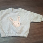 grey marl rabbit sweatshirt