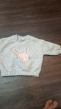 grey marl rabbit sweatshirt