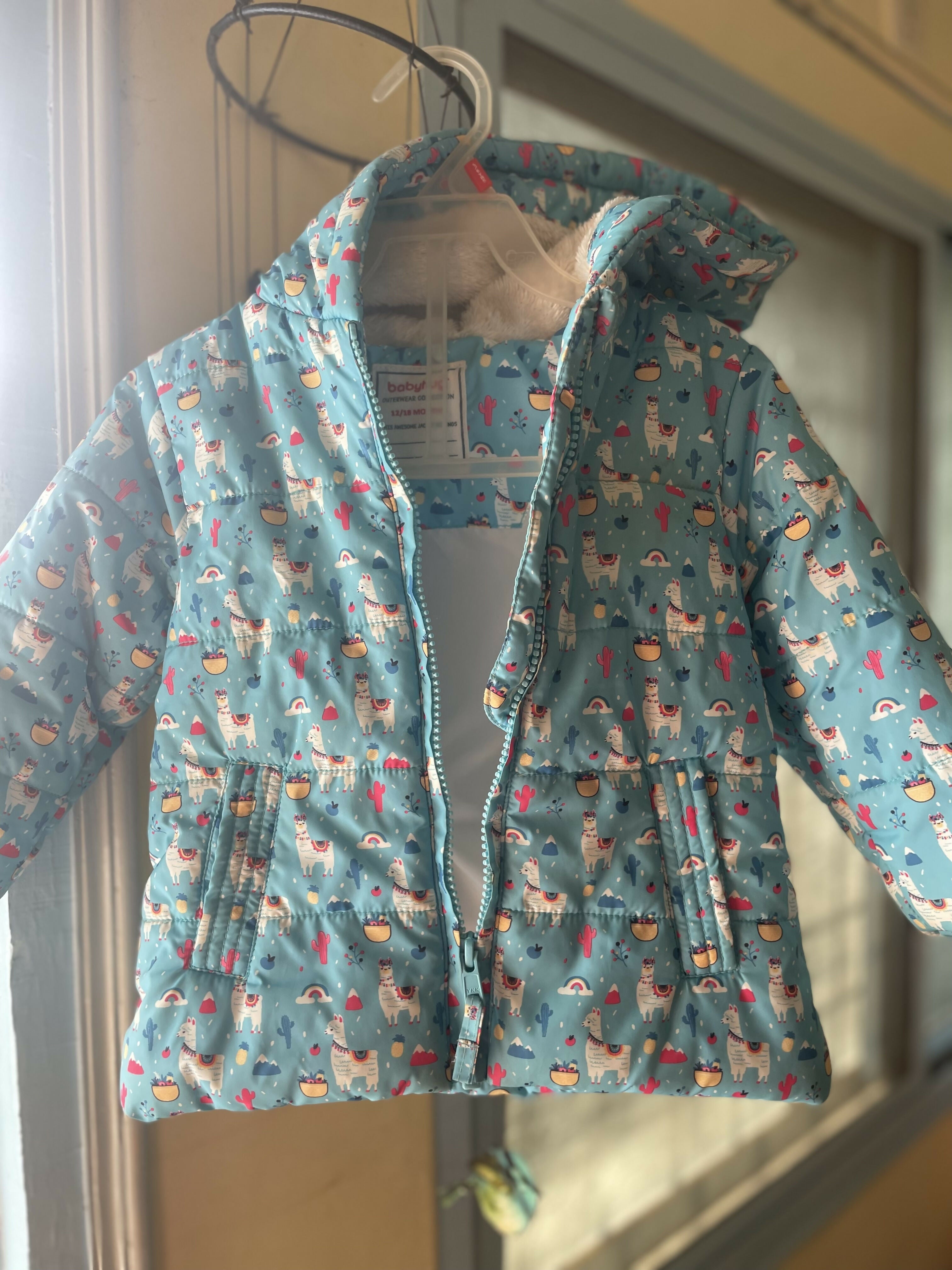 Cute Blue hoodie warm & jacket 
