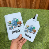Personalised  Passport Cover & Luggage Tag