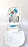 R FOR RABBIT High Chair Reclining Foldable Baby Feeding Chair