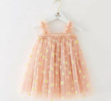Crochet Baby Girl shoes and Headband Set with Net Frock