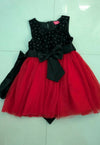 Red and Black Dress/Frock for Baby Girl
