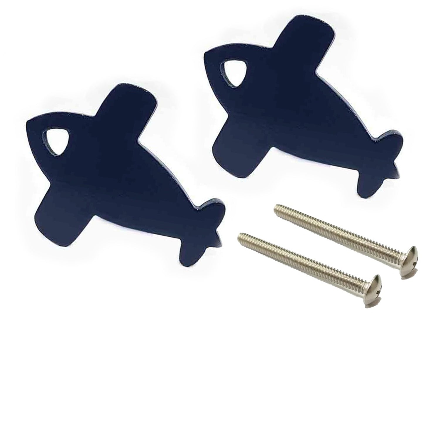 Door/ Drawer Knobs (Set of 2)  Aeroplane