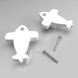 Door/ Drawer Knobs (Set of 2)  Aeroplane