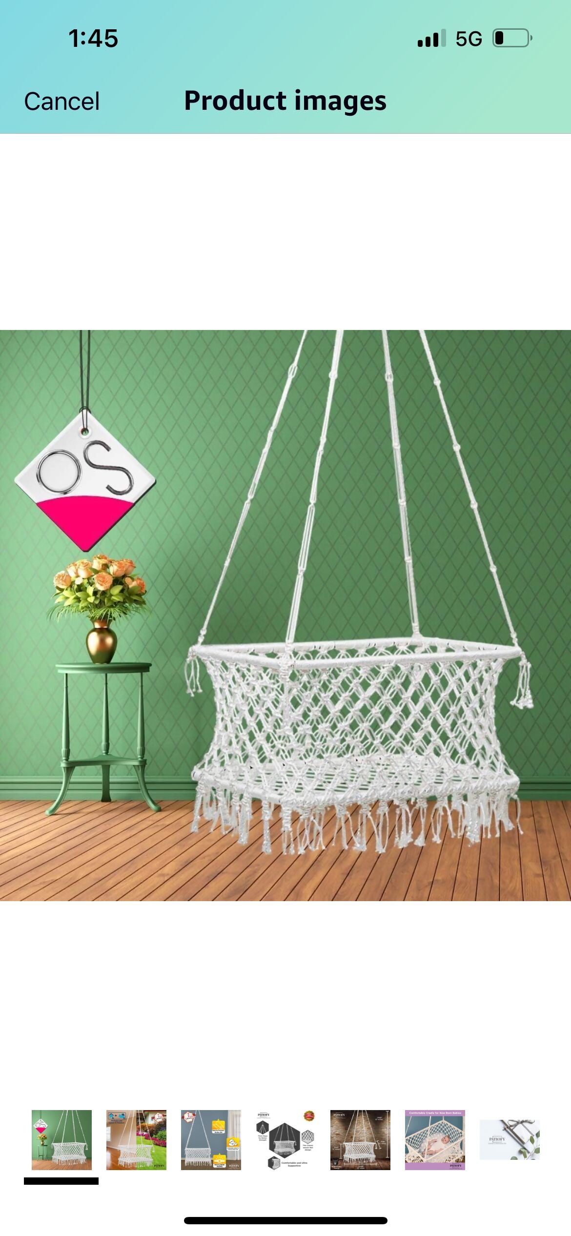 Macrame Jhula / Swing - PyaraBaby