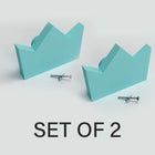 Door/ Drawer Knobs (Set of 2)  Adorable Crown 