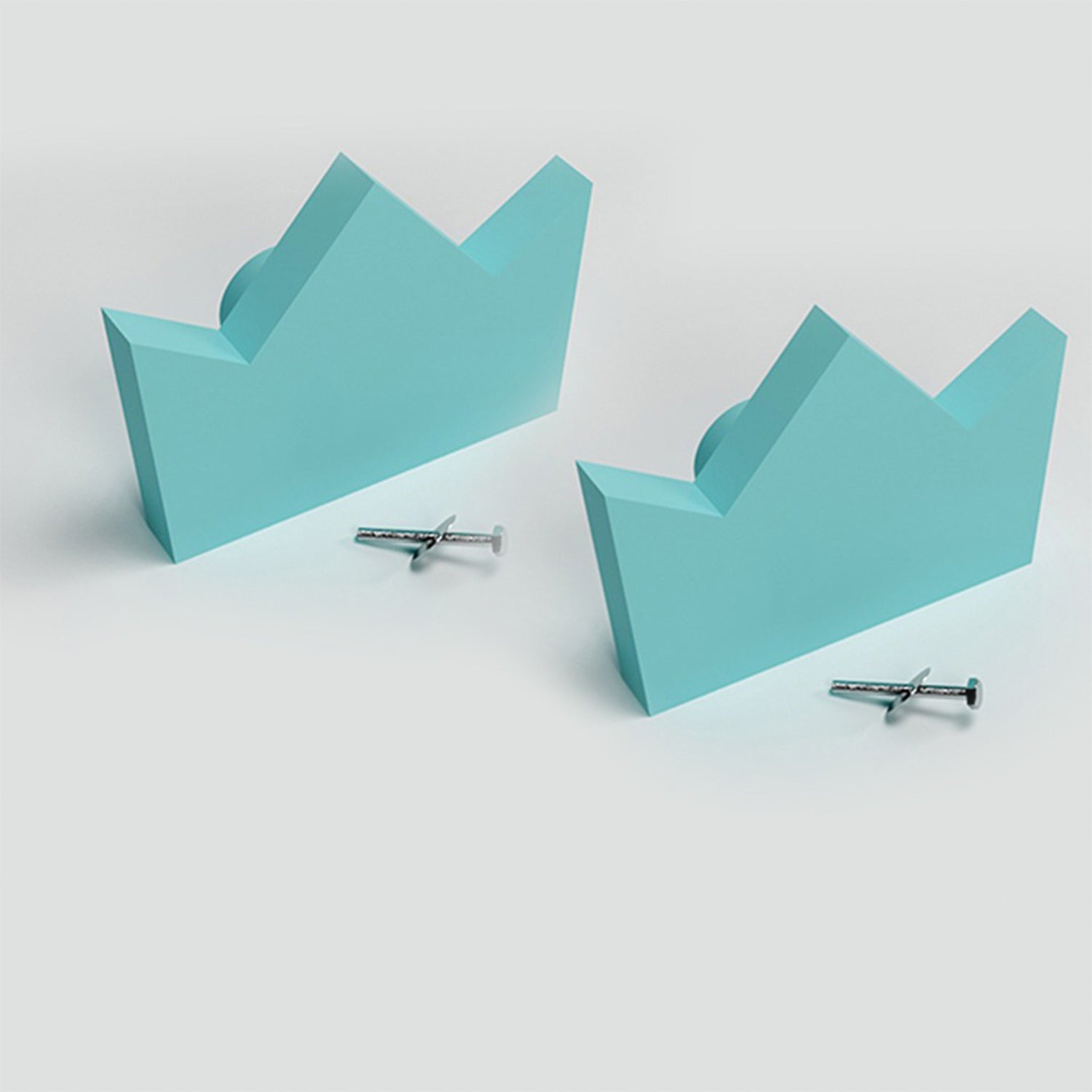 Door/ Drawer Knobs (Set of 2)  Adorable Crown 