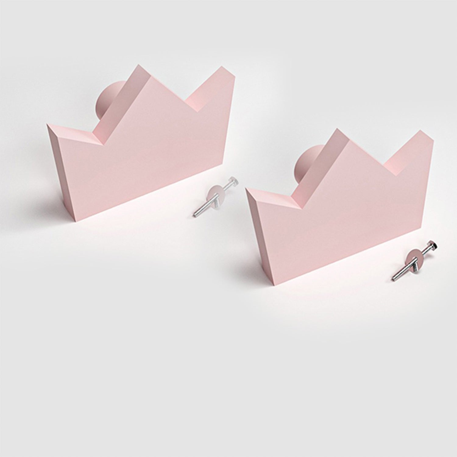 Door/ Drawer Knobs (Set of 2)  Adorable Crown 