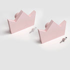 Door/ Drawer Knobs (Set of 2)  Adorable Crown 