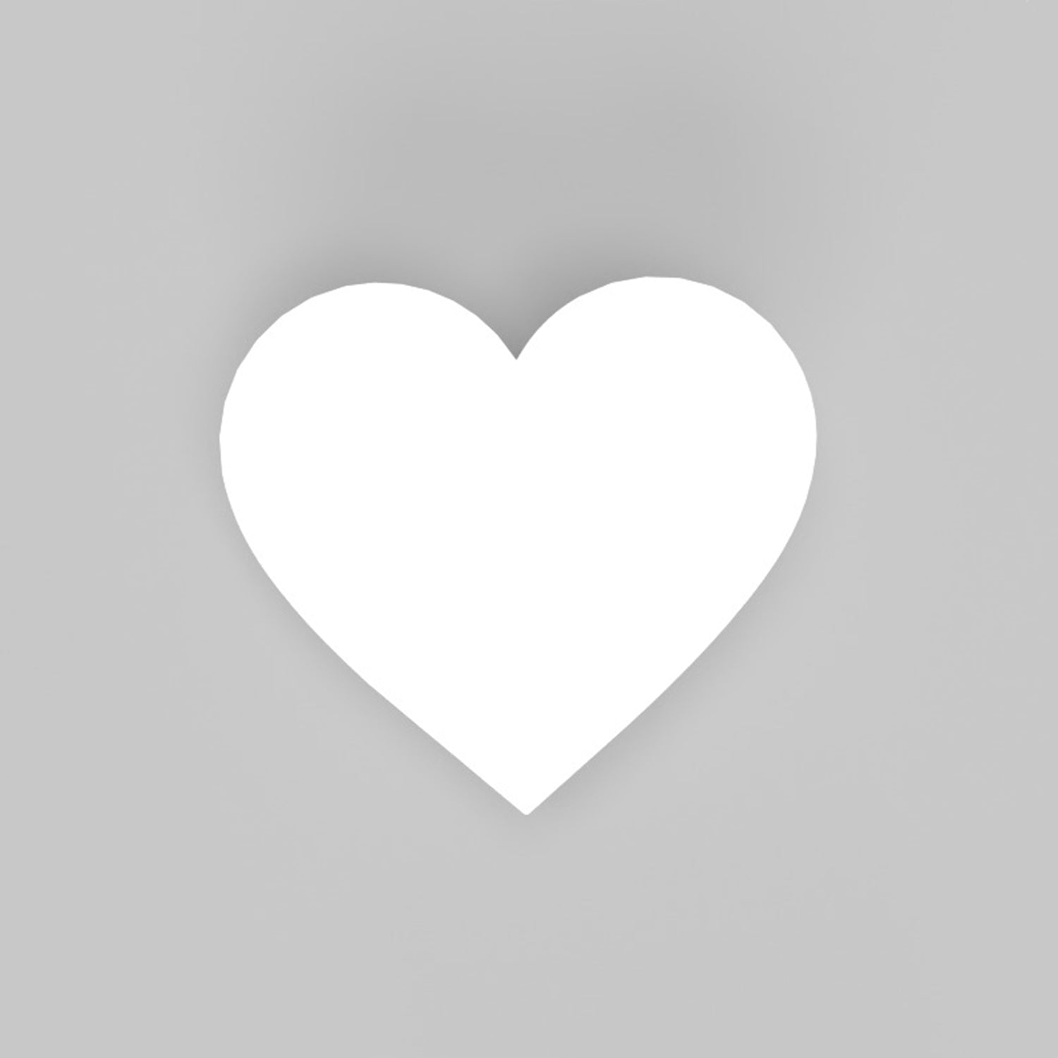 Door/ Drawer Knobs (Set of 2) Heart 