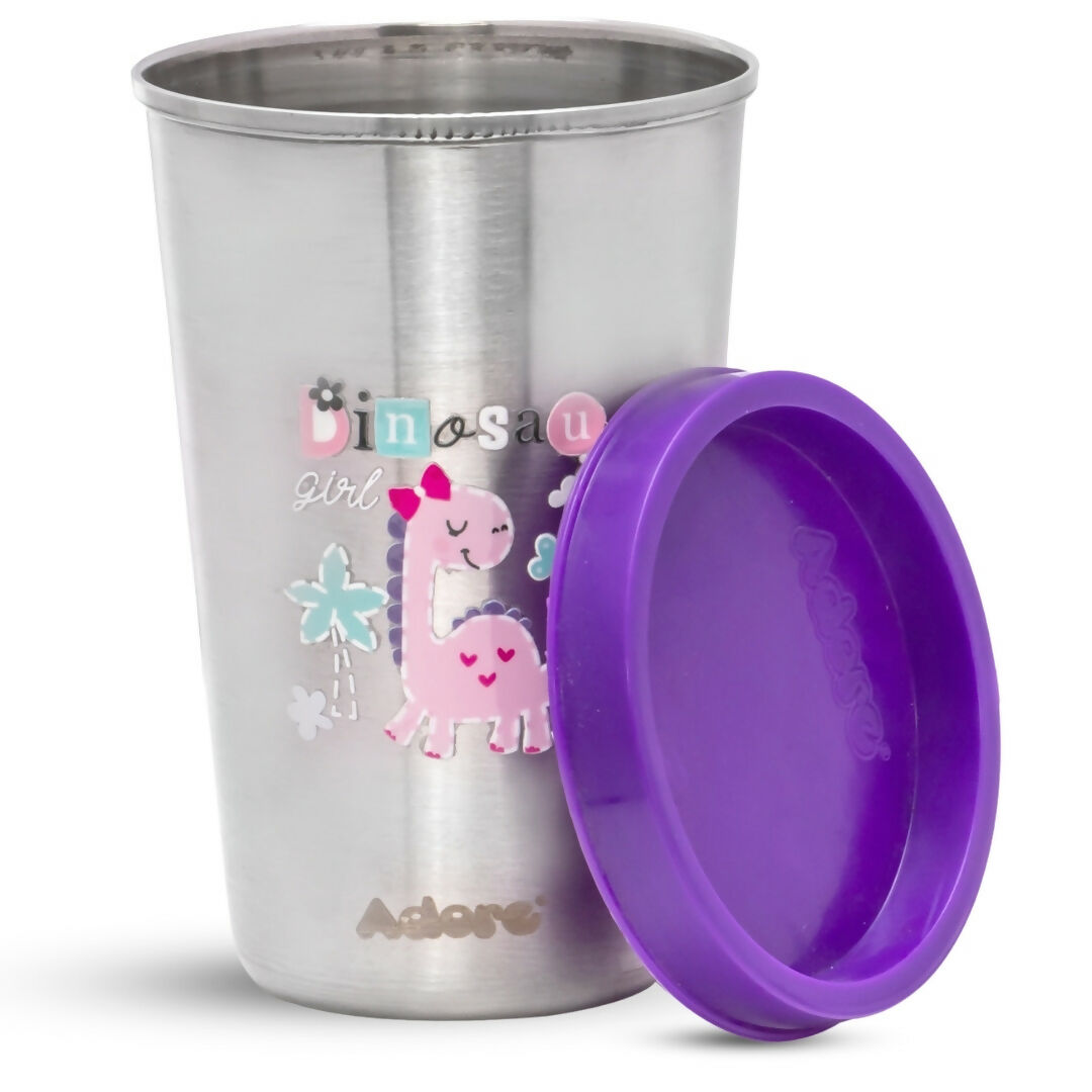 ADORE Uno Stainless Steel Tumbler with Spill Proof Lid - PyaraBaby