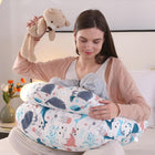 Feeding pillow feeding / nursing/postioning multi purpose 5 in 1 pillow