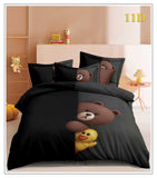 Kids Designer Disney Panel Bedsheet featuring colorful Disney-themed character prints, soft comfortable fabric, and a playful panel design to brighten kids' bedrooms and create a fun sleeping space.