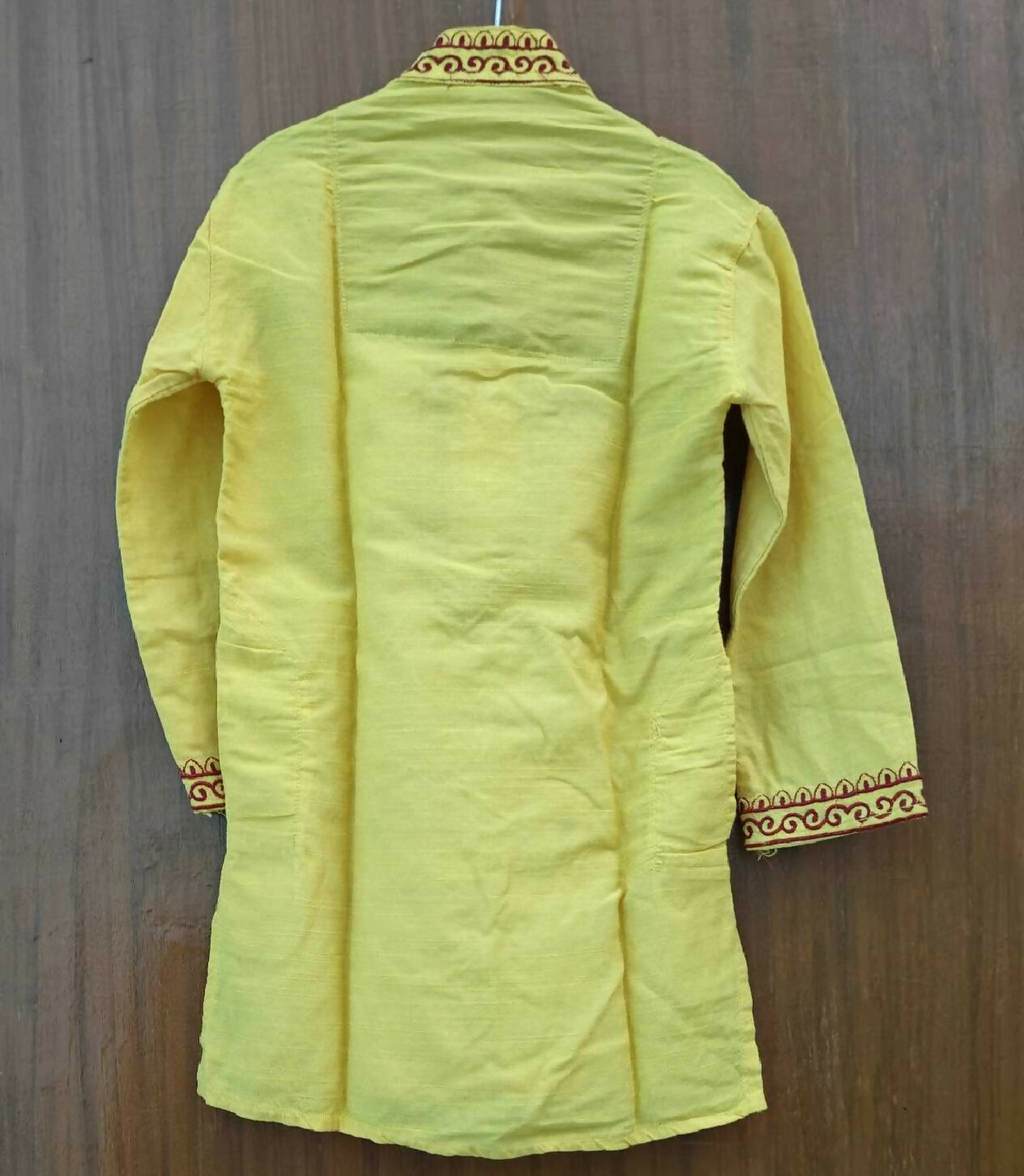 Kids Embroidered Kurta in Almost New condition, available in Delhi, featuring elegant embroidery, traditional styling, and a comfortable design for weddings, festivals, family functions, and special occasions.
