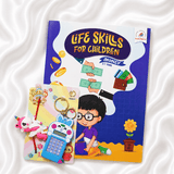 iLearnngrow Financial Literacy Rakhi Combo featuring a festive Rakhi paired with engaging money-learning activities designed to introduce kids to saving, spending, budgeting, and basic financial concepts through play.