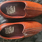 Traditional Mojdi Footwear for Boys in Almost New condition featuring a classic ethnic design, comfortable fit, and stylish traditional look, ideal for weddings, festivals, parties, and other special occasions.