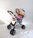 R for Rabbit Chocolate Ride Rainbow Baby Stroller Pram Reversible Recline B153