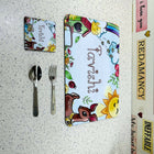 Personalized Kids Dinner Placemat Combo Set