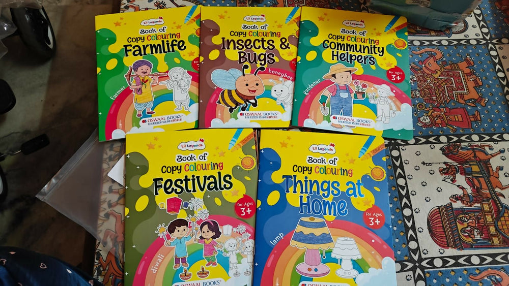 LITTLE LEGENDS colouring books with fun illustrations, child-friendly pages, and engaging creative activities to encourage coloring, imagination, fine motor skills, and early learning.