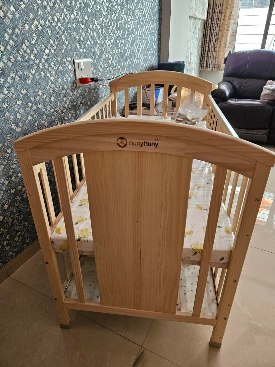 The Huny Huny 8-in-1 Wooden Baby Bed Cum Crib grows with your child, offering lasting versatility, comfort, and convenience from newborn to toddler and beyond!