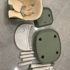 LUVLAP 6-in-1 Convertible High Chair featuring a versatile multipurpose design, comfortable seating and feeding tray for convenient everyday mealtimes as your child grows.