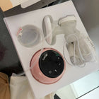 LUVLAP Electric Breast Pump featuring adjustable pumping settings and a comfortable breast cushion for convenient breast milk expression during everyday pumping sessions at home or while travelling.