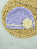 Crochet baby girl beanie/ hat