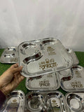 Personalised Snack 2 Partition Thali Set