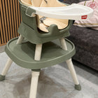 LUVLAP 6-in-1 Convertible High Chair featuring a versatile multipurpose design, comfortable seating and feeding tray for convenient everyday mealtimes as your child grows.