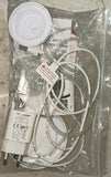 LuvLap Adore Electric Breast Pump featuring 2-phase pumping, rechargeable battery, digital touchscreen, smart memory and dual power mode, with soft breast cushion and 2 breast pads included.