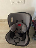 LuvLap Galaxy convertible car seat with rear and forward-facing modes, adjustable headrest, 5-point safety harness, side-impact protection, and cushioned comfort for infants and growing children.