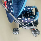 LuvLap Sunshine Baby Stroller/Pram in Almost New condition with comfortable reclining seat, protective canopy, safety harness, smooth wheels, foldable frame, and convenient storage for everyday outings and travel.