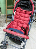 LUVLAP Starshine Baby Stroller/Pram with reclining seat, adjustable canopy, safety harness, storage basket, and smooth wheels, designed for comfortable and secure outings from newborn to toddler age.