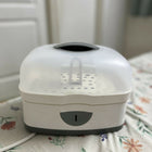 Chicco 2 in1 Steam Sterilizer | Sterilizes upto 6 Bottles | Kills 99.9% Of Germs | 24hrs Sterilization in 5 Mins | Auto Switch Off | Portable & Travel Friendly