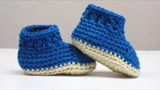 Crochet booties