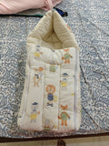 HAUS AND KINDER  Cotton Carrier Nest Cum Sleeping Bag-White