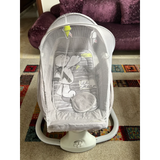 MASTELA 3-in-1 Deluxe Bassinet Swing in Some Used condition featuring a comfortable bassinet, gentle swinging motion, soft padded support, safety features, and versatile multi-function design for supervised soothing and relaxation.